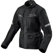 REV'IT! Outback 3 Ladies Schwarz Silber CE Jacke Größe 36