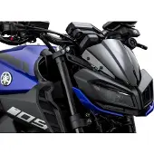 Rizoma Windschild Polycarbonat ZYF032B an Yamaha MT-09 2017- getönt Unisexanthrazit160 - Motorradteile - Anbauteile