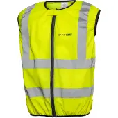 Safe Max Warnweste 2.0 gelb L Unisexgelb120 (L) - Motorradbekleidung - Sicherheit & Protektoren