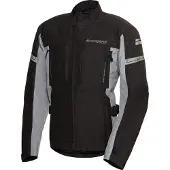 Road Touring Textiljacke 2.0 Schwarz - Leicht, Belüftet, Sicher für Motorradtouren