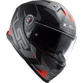 LS2 FF811 Vector II Splitter matt titanium rot XXL UnisexSplitter matt titanium rotXXL - Helme & Brillen - Motorradhelme
