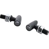 Highsider LED Rücklicht-/Blinkerpaar Proton One M8 Ø11,5mm schwarz Unisexschwarz610 - Motorradteile - Beleuchtung