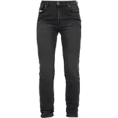 John Doe Jane High Mono Damen Jeanshose black raw 25/32 Damengrau25/32 - Motorradbekleidung - Damen Motorradbekleidung