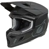 O'Neal 3SRS Solid Matt Schwarz Motocross Helm Größe L
