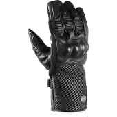 Spirit Motors David Deckhand WP Lederhandschuh lang schwarz 10 Herrenschwarz10 - Motorradbekleidung - Motorradhandschuhe