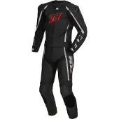 FLM Sports Lederkombi Assen 2-tlg. schwarz/rot 58 Herrenrot58 - Motorradbekleidung - Motorradkombis