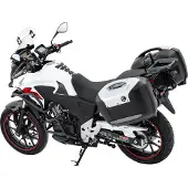 Hepco & becker Seitenkofferpaar Journey 42 40 Liter schwarz/titan Unisexneutral210 - Motorradzubehör - Motorradgepäck