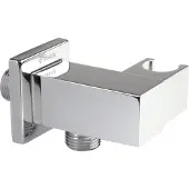 Deante Square angled connector with handset holder