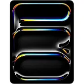 Apple iPad Pro, 33 cm (13"), 2752 x 2064 Pixel, 256 GB, 8 GB, iPadOS 17, Schwarz