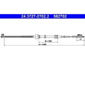 Ate Seilzug Feststellbremse 24.3727-2702.2 für Seat Arosa
