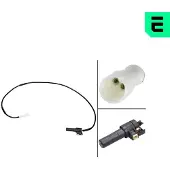 OPTIMAL ABS Sensor Raddrehzahl Hinten für OPEL Corsa B Schrägheck (S93) 06-S039