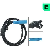 OPTIMAL ABS Sensor Raddrehzahl Hinten für LAND ROVER Range Rover III (L322) 06-S876