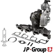 JP GROUP Turbolader 1117404200 für VW Transporter V Bus (7HB, 7HJ, 7EB, 7EJ, 7EF, 7EG, 7HF, 7EC)