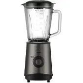 Black & Decker BXJB800E, Tischplatten-Mixer, Pulsfunktion, Eis-Crusher, 800 W, Schwarz, Transparent