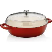 kela Schmortopf Calido mit Deckel Rot 28 cm