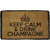 Mars & More kokosmatte handgemacht keep calm 75cm