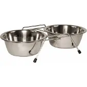Kerbl Doppel-Hundebar - 900 ml