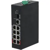 Dahua Technology PFS3110-8ET-96-V2, Unmanaged, Fast Ethernet (10/100), Power over Ethernet (PoE), 10U