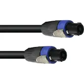 PSSO Lautsprecherkabel Speakon 4x4 10m sw