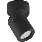 Licht-Erlebnisse Wandlampe verstellbar Schwarz GU10 Wandspot