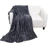 Mojawo Wohndecke Kuscheldecke Wolldecke Sofadecke Cord Optik 150x200cm
