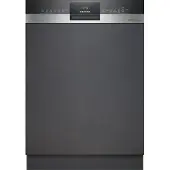 Siemens iQ300 SN53ES02BD, Halb integriert, Standardgröße (60 cm), Schwarz, Tasten, 1,75 m, 1,65 m