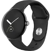 Cover-Discount Google Pixel Watch - Silikon Ersatzarmband schwarz