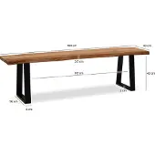 Wohnling 160x40x45,5