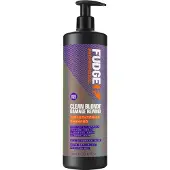Fudge Clean Blonde Damage Rewind Violet Shampoo