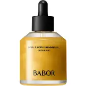 Babor Soul & Body Shimmer Oil Grounding, Öl, Frauen, Feuchtigkeitsspendend, Nährend, Glänzend, trockene Haut, Fahle Haut, 100 ml, Tropfflasche