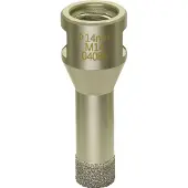 Diewe Fliesenbohrer Diamantbohrer M14 - Trockenbohrer Premium 7 - Bohrer ø 14mm
