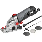 Skil Multisäge 600 W 28,5-mm Schnitttiefe mit 80-Zahn Sägeblättern 5330 AA