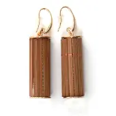 Collezione alessandro Paar Ohrhänger "Woody"