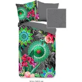 Muller Textil Duvet cover HIP 155x220 + 1* 80x80 cm - mandalas and flowers