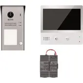 Indexa Video-Türsprech- VT200 SET AB1 anlagen-Set AP 1-m.Touch-Monitor 28380
