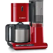 Bosch TKA8A054, Filterkaffeemaschine, 1,1 l, Gemahlener Kaffee, 1100 W, Rot