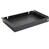 MonLines NTH002B Laptop Schublade unter dem Tisch mit Schloss, schwarz