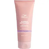 Wella Blonde Recharge Cool, Frauen, Professionelle Haarspülung, Alle Haare, Blond, Glättend, 200 ml
