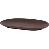 Broste Copenhagen Formplatte braun - B29,5XL18,5XH2,5CM
