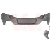 VAN WEZEL Heckstoßstange Stoßfänger Hinten für CITROËN C3 III (SX) C3 III Kasten / Schrägheck (SX, SY) C3 Origin III