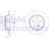 Delphi Bremsscheibe BG4298C