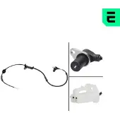 OPTIMAL ABS Sensor Raddrehzahl Hinten Links für HYUNDAI SANTA FÉ I (SM) 06-S608