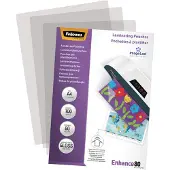 Fellowes Laminierfolien, DIN A4, 80 mic., 100 Stück