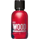Dsquared2 Red Wood, Frauen, 50 ml, Nicht nachfüllbare Flasche, Cranberry, Rosa Pfeffer, Litschibaum, Magnolien, Rose, Bernstein, Zedernholz, Moschus