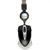 Verbatim Go Mini Optical Travel Mouse – Schwarz, Beidhändig, Optisch, USB Typ-A, 1000 DPI, Schwarz