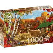 Enjoy Puzzle Puzzle Somewhere in a Field - 1000 Teile Puzzlespaß