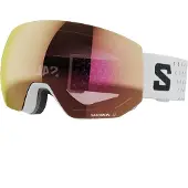 Salomon Herren Brille GOGGLES RADIUM PRO ML WHITE/Univ RUBY