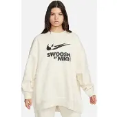 Nike Damen Shirt W NSW FLC OS CREW GLS