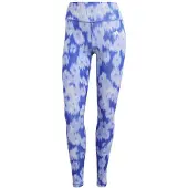Adidas Damen Tight Optime Essentials Allover Print Flower Tie-Dye