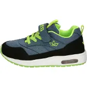 Lico Jungen Klettschuhe Blinky Boy 31894-25, 31894-26, 31894-27, 31894-28, 31894-29, 31894-30, 31894-31, 31894-32, 31894-33, 31894-34, 31894-35 LIC-300269 grau/schwarz/lemon 25